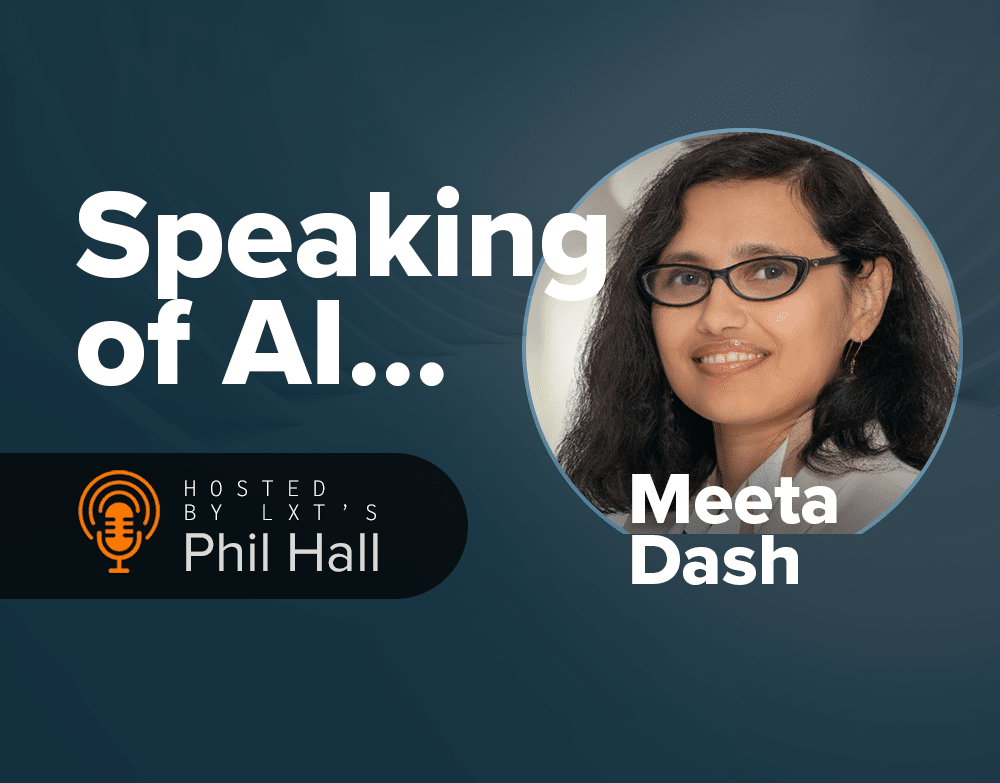Speaking of AI episode 9 podcast with Meeta Dash of Verta.ai