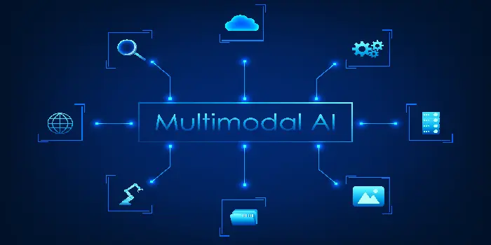 Illustration of Multimodal AI