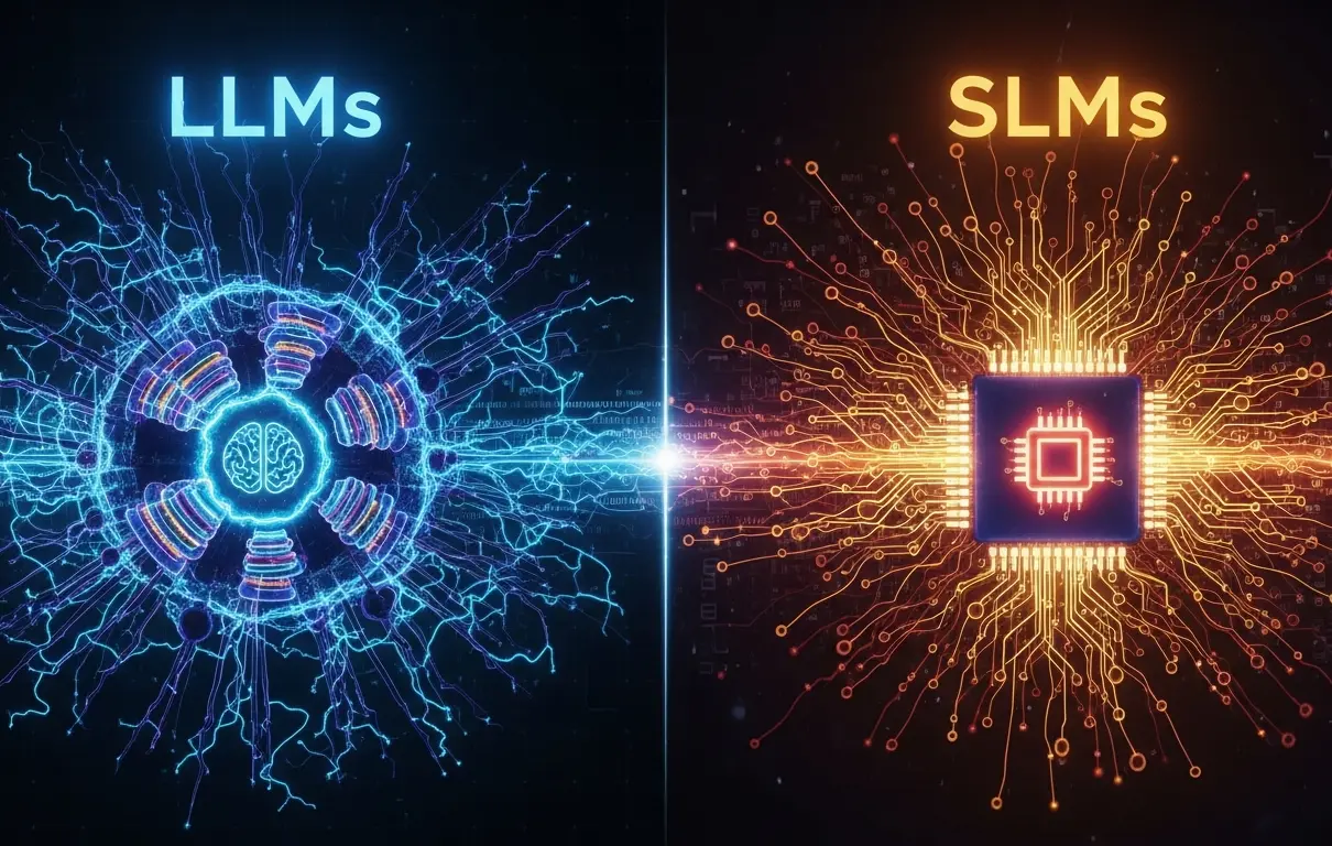 LLMs and SLMs symbolic graphic