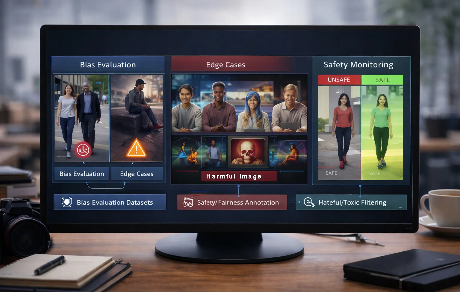 Bias Monitoring in Vision Data