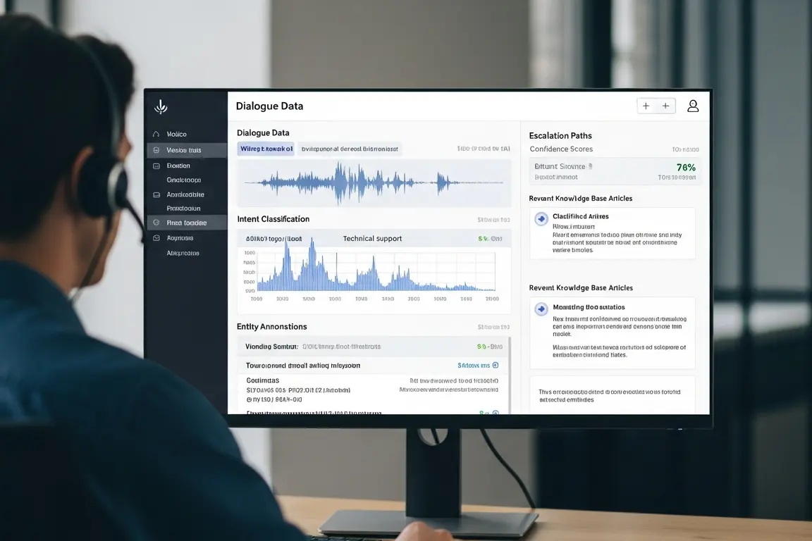 Conversational Interfaces NLP training data