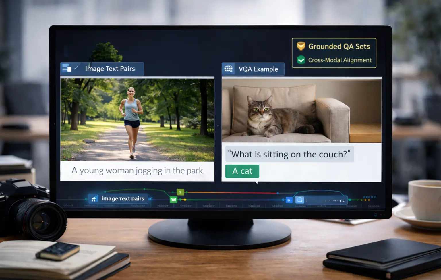 Vision‑Language Model training data