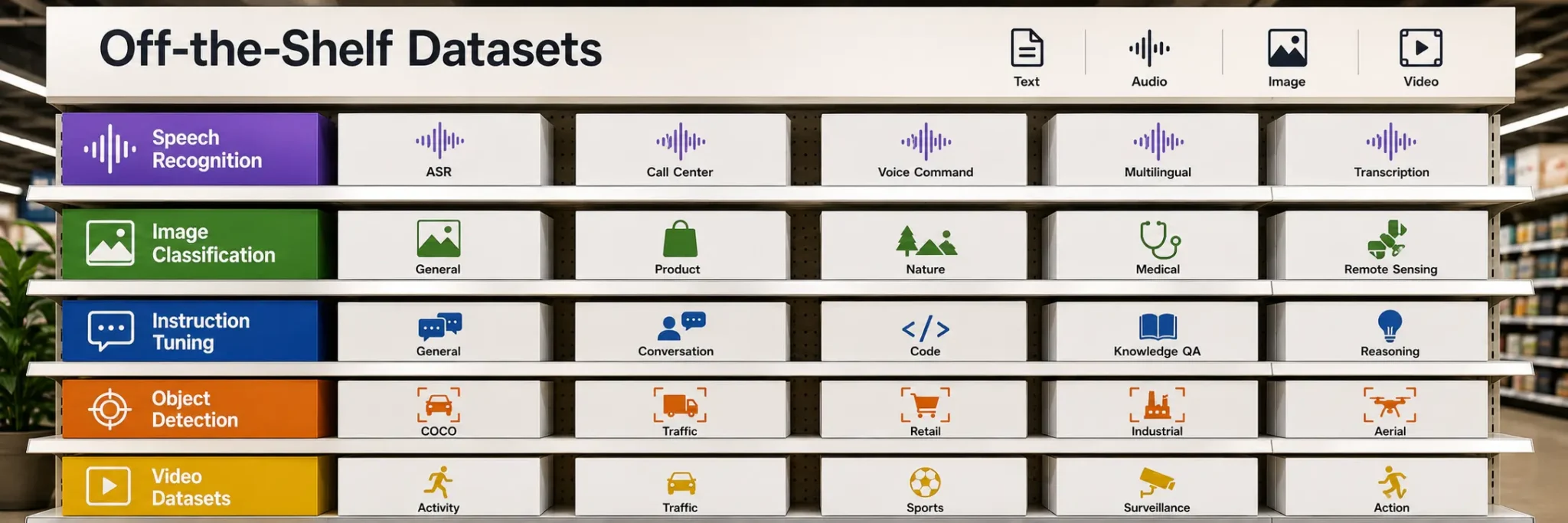 LXT off the Shelf Dataset offer